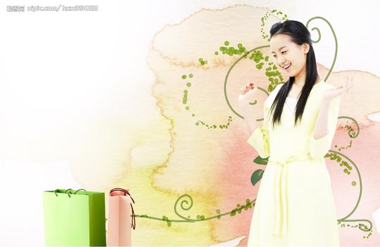 快乐可爱美女图片