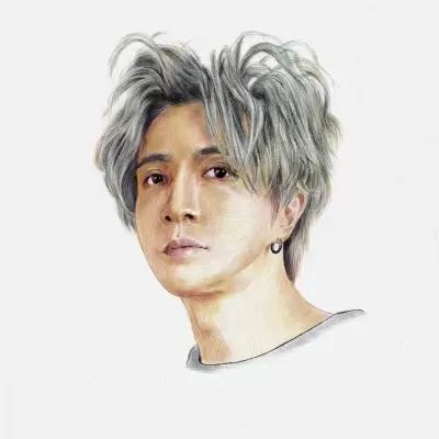 承蒙关照。,男生,手绘