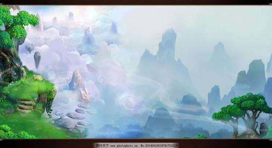 人物选择界面背景动漫动画风景漫画景观设计素材游戏场景