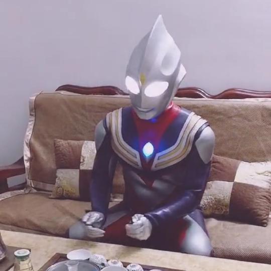 迪迦奥特曼日本原装正版皮套cosplay服装演出道具服装迪伽抖音