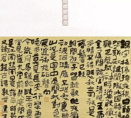 国展书家韩建军:隶书写得怪，高古惹人爱