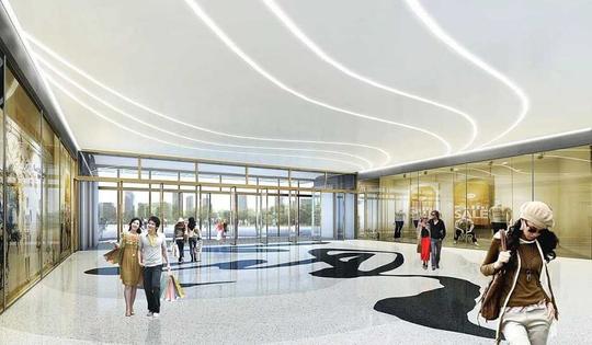 合肥万达茂商业公共空间竞标方案效果图