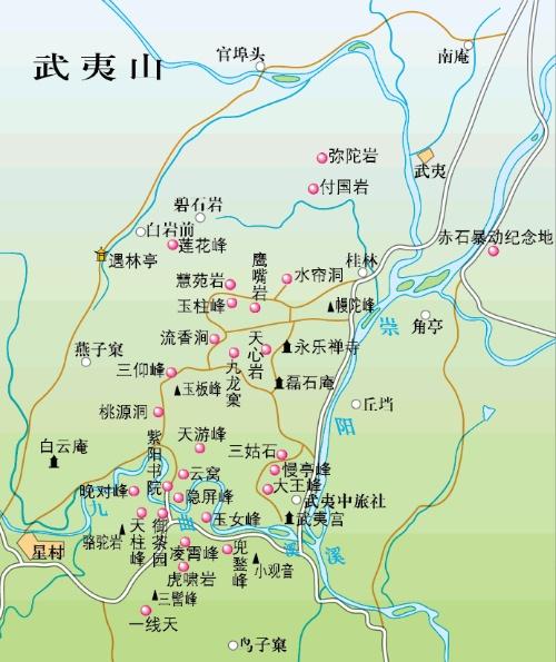 武夷山市位于福建省北部,1998年获得首批中国优秀旅游城市