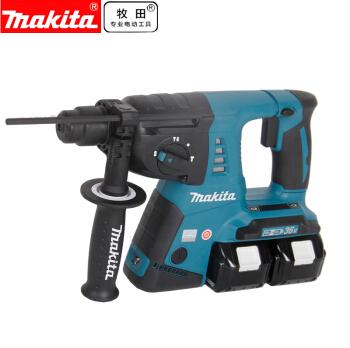 牧田/makita/18v锂电充电式四坑电锤电钻电镐三功能26