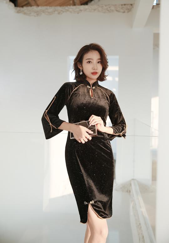 杭州淘宝摄影女装旗袍拍摄头图短视频拍摄店主风模特拼拍约拍服务