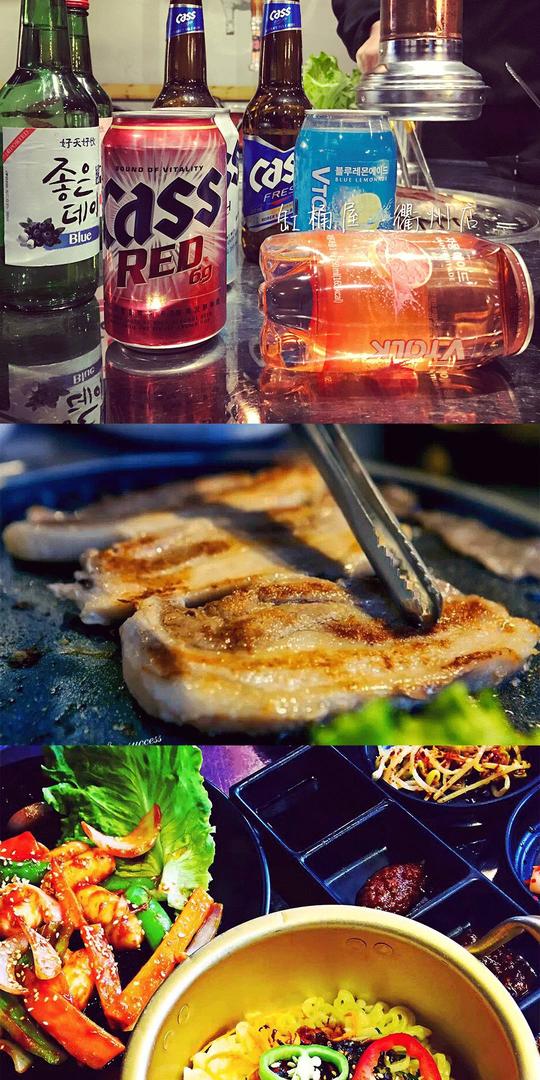 生意火爆,而且现在开夜宵场咯!尽管大口吃肉,大口喝酒.
