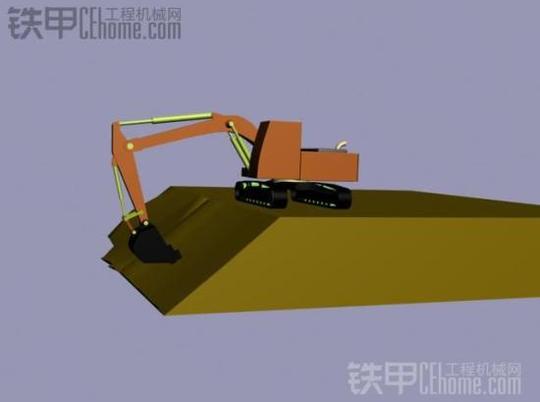 图解挖机修坡教程没经验也能愉快的赚钱