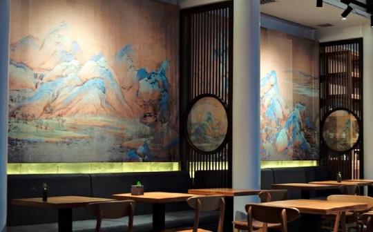 生活美食返回首页室内设计整体以简约古风为主呈现,中间区域摆满