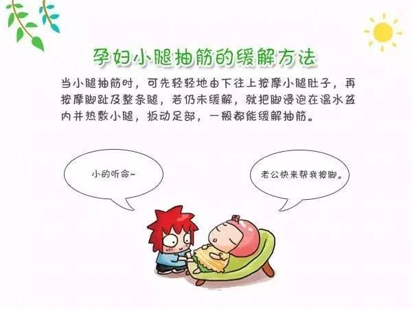 孕妇小腿抽筋该怎么办