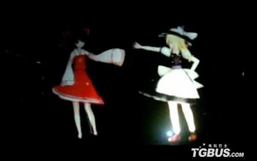 大连ciac动漫展初音未来全息投影演唱会视频