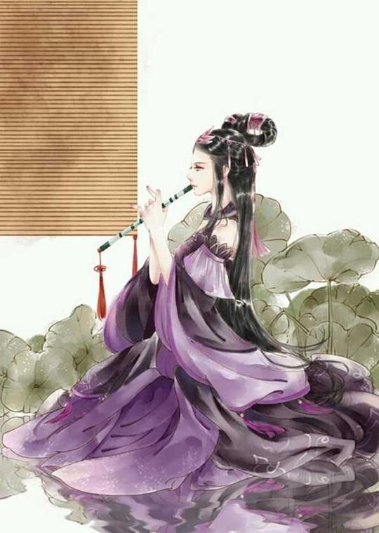 古风下雪美女片