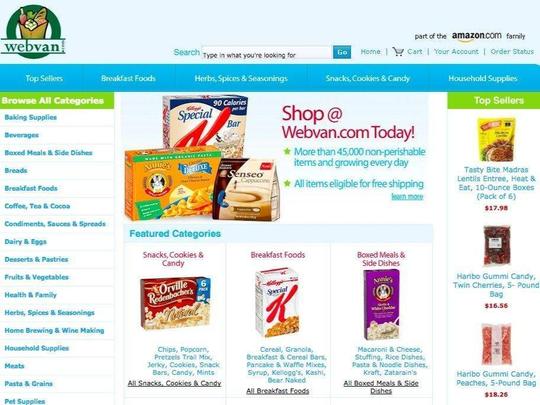 10.webvan:堪称20世纪90年代的杂货投递创业公司instacart