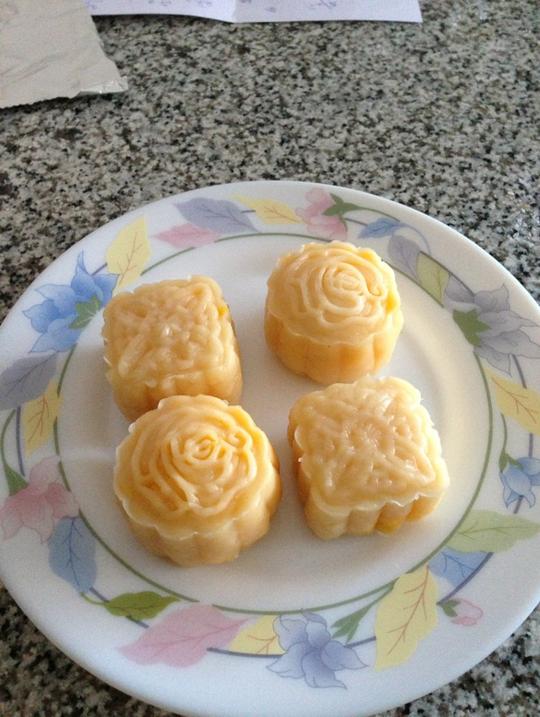 冰皮月饼(奶黄馅)怎么做