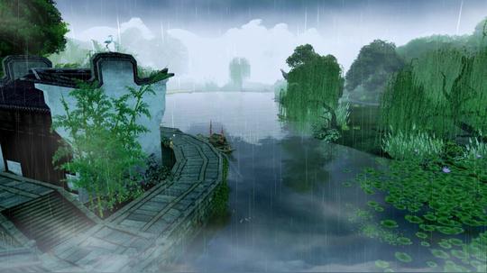 江南的雨_1280x720_高清视频素材下载(编号:314679)