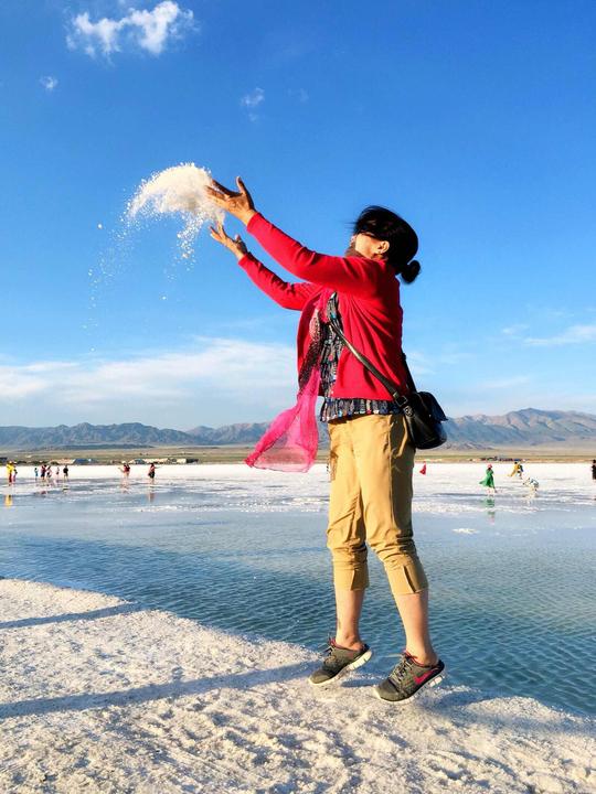 天空之镜---茶卡盐湖手机旅拍-二月春风wsh-图虫