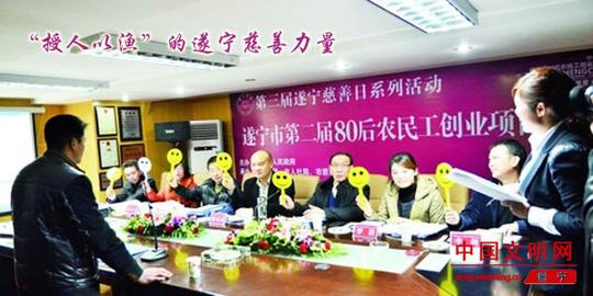 杨诚成亲自参与对80后农民工创业项目筛选