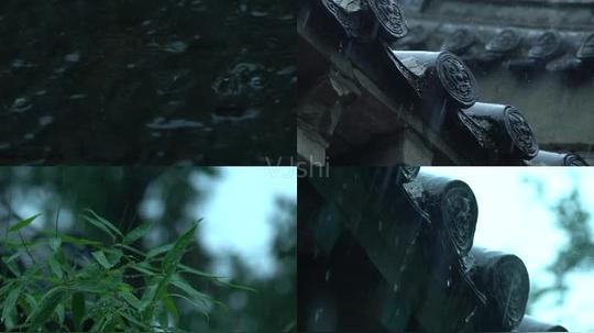 下雨天雨滴_1920x1080_高清视频素材下载(编号:)_实拍