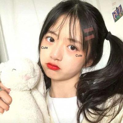 照片女可爱小清新霸气自拍女照片霸气十足可爱