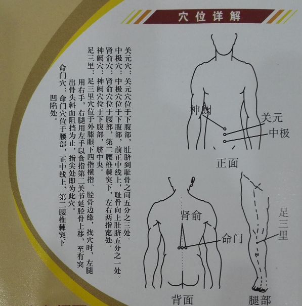 儿童三伏贴常见穴位