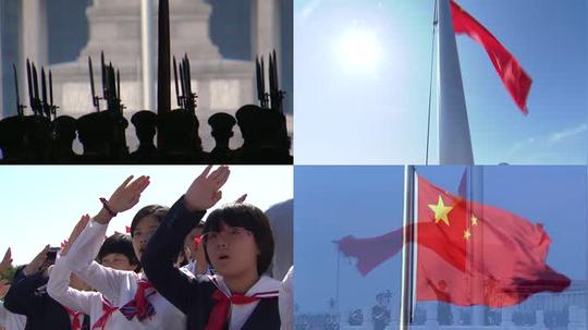 【高清】天安门广场升旗仪式