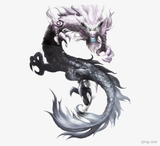 龙png素材透明免抠图片-其他元素-三元素3png.com