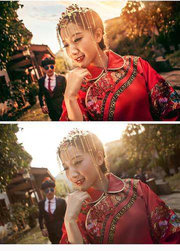 ps后期修图调色教程婚纱照精修高级视频教程送raw原片练习素材