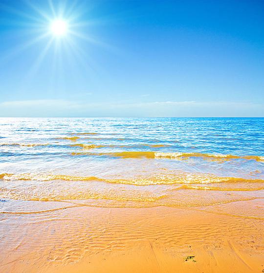 海边沙滩风光