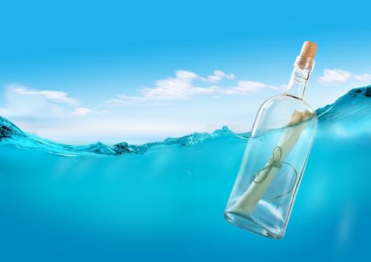 非主流漂流瓶图片-zol素材下载