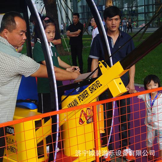 创业项目儿童吊车摆摊游戏广场儿童娱乐设备地摊娱乐