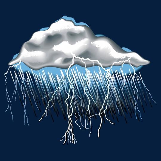 暴风雨闪电