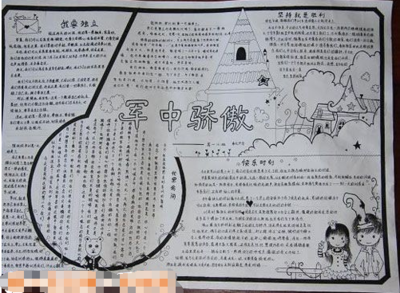 军训后的搞笑说说