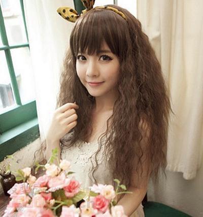方便面发型女中长