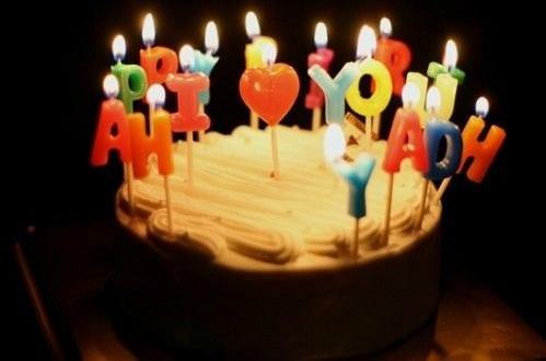 生日蛋糕图片素材唯美意境很有感觉(1)