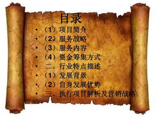 网络创业策划书ppt