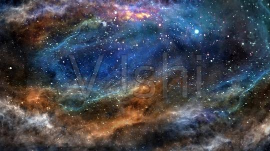 唯美星空大气星云宇宙穿梭_1920x1080_高清视频素材