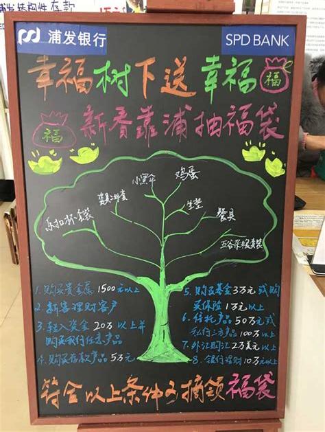 银行理财黑板设计图片