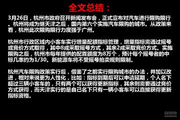 杭州货车限购的相关长尾关键词有哪些