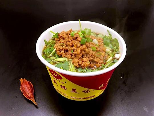 重庆酸辣粉加盟店的产品展示