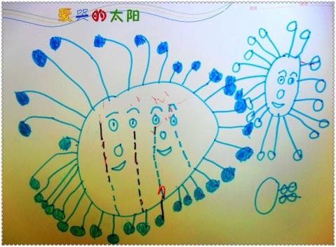 孩子画画很棒的说说