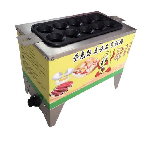蛋包肠机商用小吃机器燃气款全自动电鸡蛋火腿烤蛋肠机蛋卷机创业