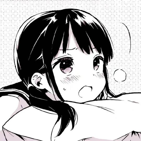 黑白漫画头像