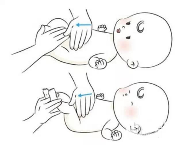宝宝便秘虚秘腹胀推拿手法