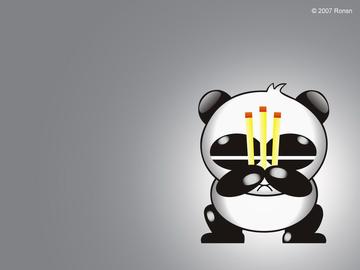 熊猫烧香表情包 一路好走