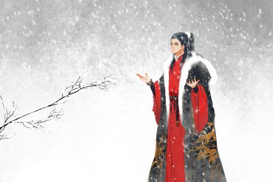 下雪了