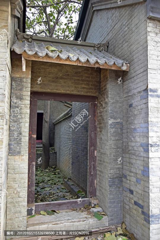 搜索结果>老建筑青砖老房古宅建筑老宅子的偏门青瓦房老式