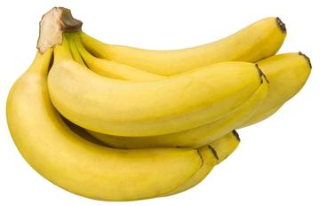 黄色香蕉片图片