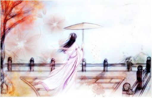 背影&lt;strong&gt;古风&lt;/strong&gt;女子