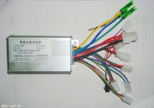 六管48v350w电动车无刷控制器