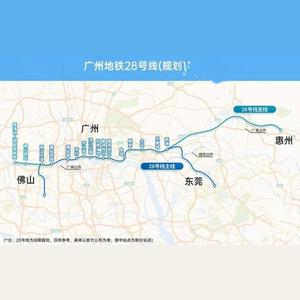 广州规划的线路之一