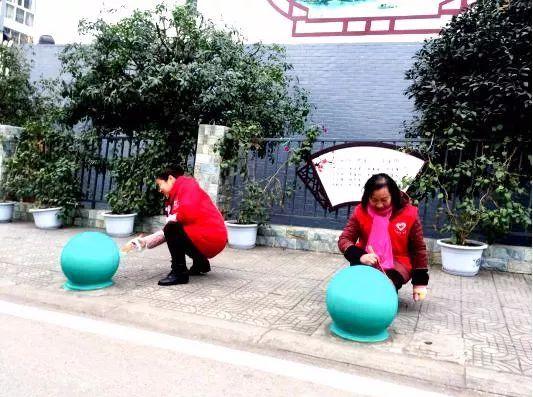 兴隆街道保水村田园诗驿小区开展"美化身边环境,共建幸福家园"集体